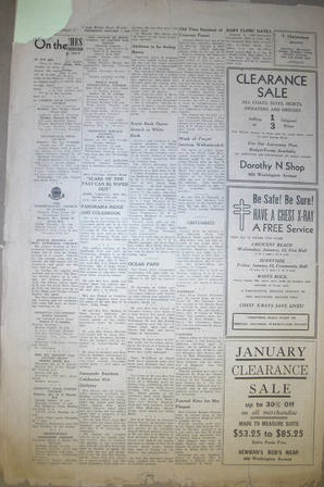 The Semiahmoo Sun and White Rock Weekly, January 07, 1954 (Page 8)