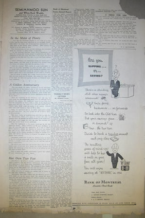 The Semiahmoo Sun and White Rock Weekly, January 07, 1954 (Page 3)
