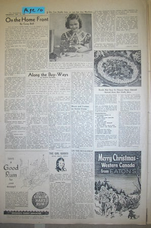 The Semiahmoo Sun and White Rock Weekly, December 17, 1953 (Page 10)