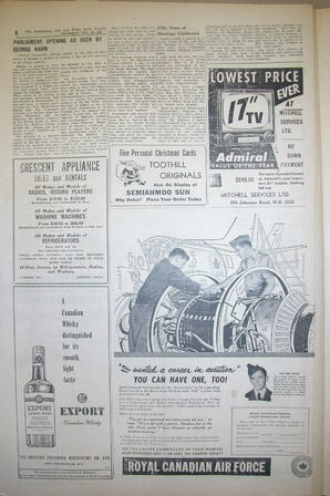 The Semiahmoo Sun and White Rock Weekly, November 26, 1953 (Page 8)