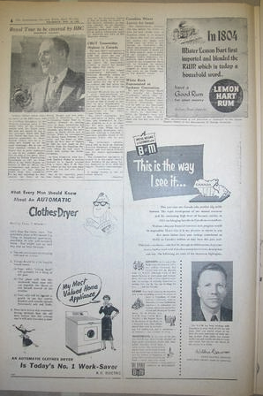 The Semiahmoo Sun and White Rock Weekly, November 26, 1953 (Page 4)