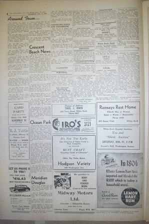 The Semiahmoo Sun and White Rock Weekly, November 12, 1953 (Page 4)