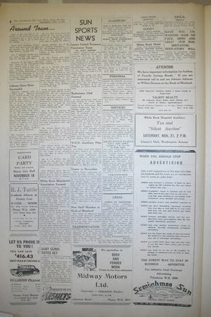 The Semiahmoo Sun and White Rock Weekly, November 05, 1953 (Page 4)