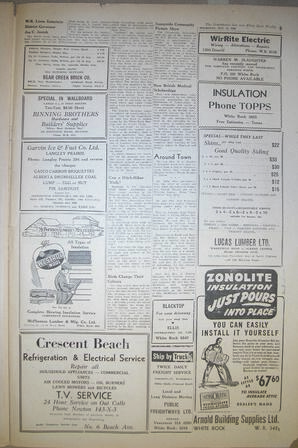 The Semiahmoo Sun and White Rock Weekly, October 29, 1953 (Page 9)