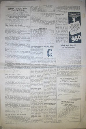 The Semiahmoo Sun and White Rock Weekly, October 22, 1953 (Page 5)