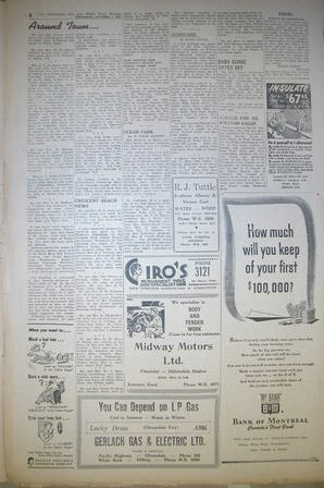 The Semiahmoo Sun and White Rock Weekly, October 01, 1953 (Page 4)