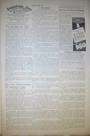 The Semiahmoo Sun and White Rock Weekly, October 01, 1953 (Page 3)
