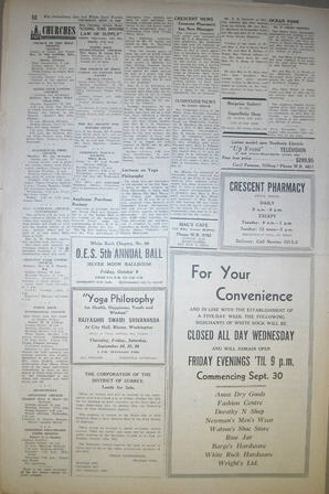 The Semiahmoo Sun and White Rock Weekly, September 24, 1953 (Page 10)