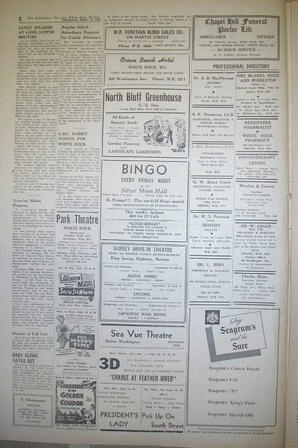 The Semiahmoo Sun and White Rock Weekly, September 24, 1953 (Page 2)