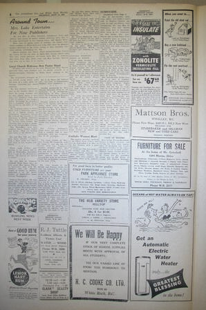 The Semiahmoo Sun and White Rock Weekly, September 17, 1953 (Page 4)
