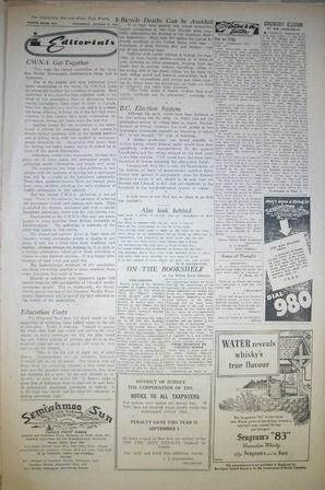 The Semiahmoo Sun and White Rock Weekly, August 27, 1953 (Page 3)