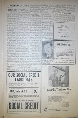 The Semiahmoo Sun and White Rock Weekly, August 06, 1953 (Page 7)