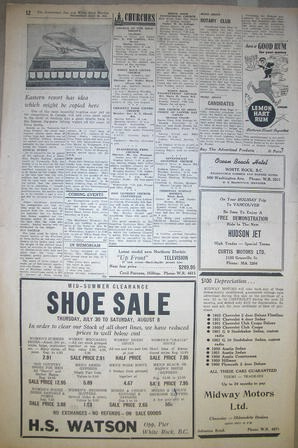 The Semiahmoo Sun and White Rock Weekly, July 30, 1953 (Page 8)