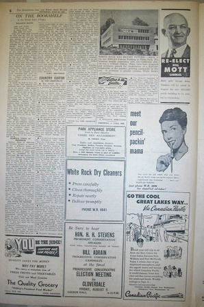 The Semiahmoo Sun and White Rock Weekly, July 30, 1953 (Page 4)