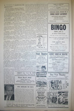 The Semiahmoo Sun and White Rock Weekly, June 04, 1953 (Page 2)
