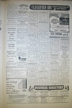 The Semiahmoo Sun and White Rock Weekly, May 21, 1953 (Page 5)