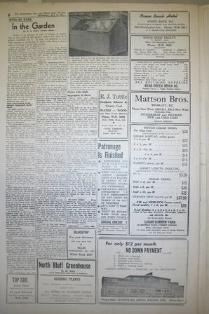 The Semiahmoo Sun and White Rock Weekly, May 14, 1953 (Page 6)