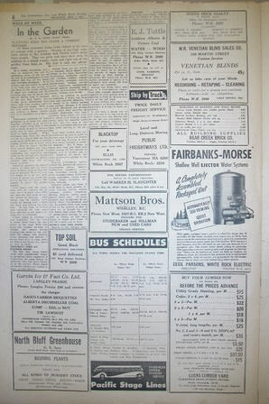 The Semiahmoo Sun and White Rock Weekly, May 07, 1953 (Page 6)