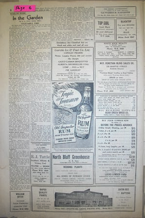 The Semiahmoo Sun and White Rock Weekly, April 30, 1953 (Page 6)