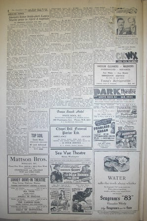 The Semiahmoo Sun and White Rock Weekly, April 09, 1953 (Page 2)