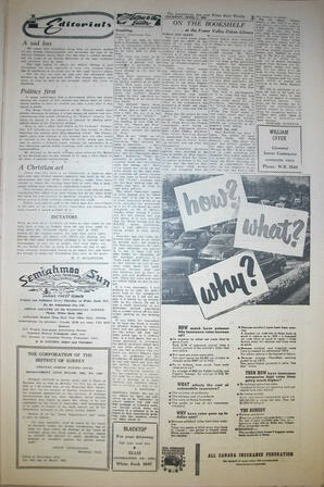 The Semiahmoo Sun and White Rock Weekly, April 02, 1953 (Page 3)