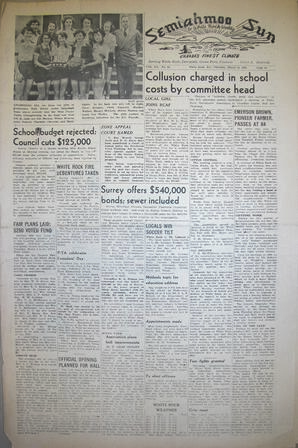 The Semiahmoo Sun and White Rock Weekly, March 12, 1953 (Page 1)