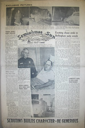 The Semiahmoo Sun and White Rock Weekly, February 19, 1953 (Page 1)