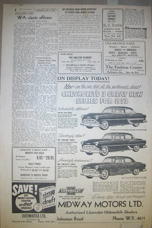 The Semiahmoo Sun and White Rock Weekly, January 29, 1953 (Page 8)