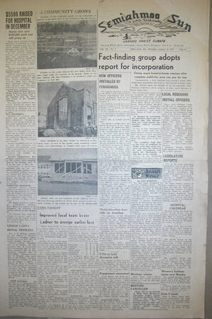 The Semiahmoo Sun and White Rock Weekly, January 15, 1953 (Page 1)