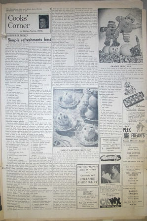 The Semiahmoo Sun and White Rock Weekly, October 30, 1952 (Page 7)