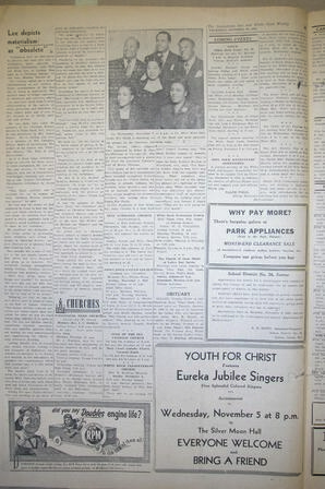 The Semiahmoo Sun and White Rock Weekly, October 30, 1952 (Page 4)