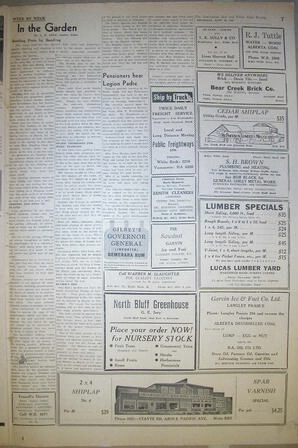 The Semiahmoo Sun and White Rock Weekly, September 25, 1952 (Page 7)