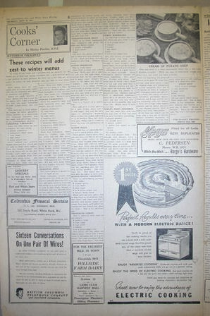 The Semiahmoo Sun and White Rock Weekly, September 25, 1952 (Page 6)