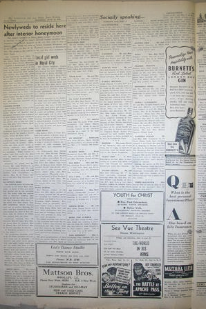 The Semiahmoo Sun and White Rock Weekly, July 10, 1952 (Page 4)