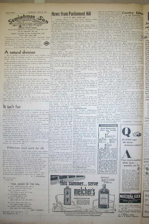 The Semiahmoo Sun and White Rock Weekly, June 26, 1952 (Page 4)