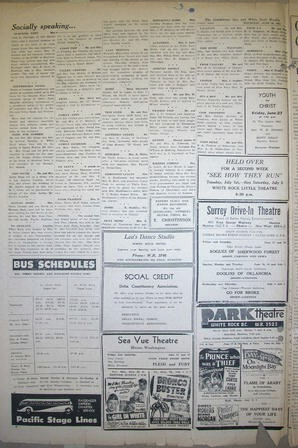 The Semiahmoo Sun and White Rock Weekly, June 26, 1952 (Page 2)
