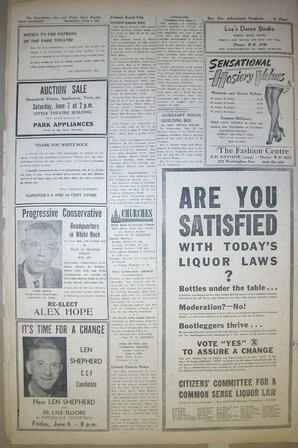 The Semiahmoo Sun and White Rock Weekly, June 05, 1952 (Page 14)