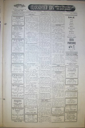 The Semiahmoo Sun and White Rock Weekly, June 05, 1952 (Page 13)
