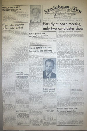 The Semiahmoo Sun and White Rock Weekly, June 05, 1952 (Page 1)