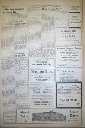 The Semiahmoo Sun and White Rock Weekly, May 29, 1952 (Page 10)