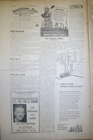The Semiahmoo Sun and White Rock Weekly, May 29, 1952 (Page 4)