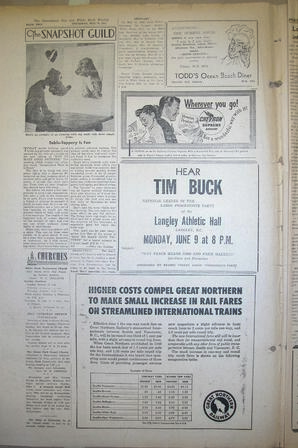 The Semiahmoo Sun and White Rock Weekly, May 29, 1952 (Page 2)
