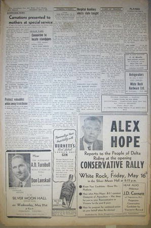 The Semiahmoo Sun and White Rock Weekly, May 15, 1952 (Page 12)