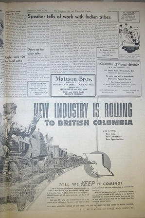 The Semiahmoo Sun and White Rock Weekly, April 24, 1952 (Page 7)