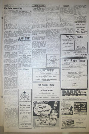 The Semiahmoo Sun and White Rock Weekly, April 24, 1952 (Page 3)