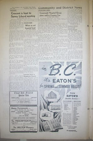 The Semiahmoo Sun and White Rock Weekly, April 24, 1952 (Page 2)