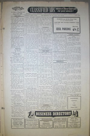 The Semiahmoo Sun and White Rock Weekly, April 17, 1952 (Page 9)