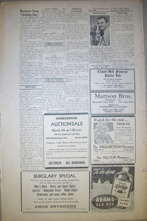 The Semiahmoo Sun and White Rock Weekly, February 28, 1952 (Page 10)