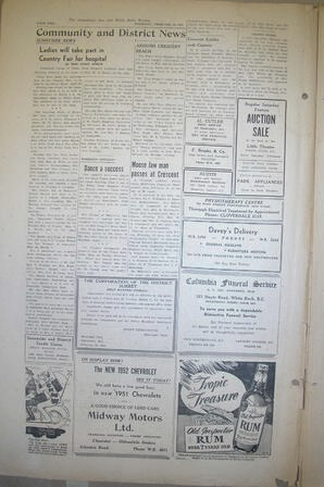 The Semiahmoo Sun and White Rock Weekly, February 28, 1952 (Page 2)