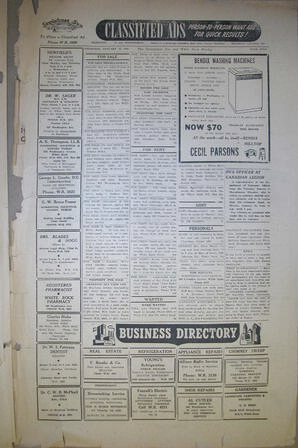 The Semiahmoo Sun and White Rock Weekly, January 17, 1952 (Page 9)